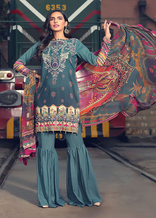 Magellan - Fall/Winter Collection - Dupatta Designs 2019