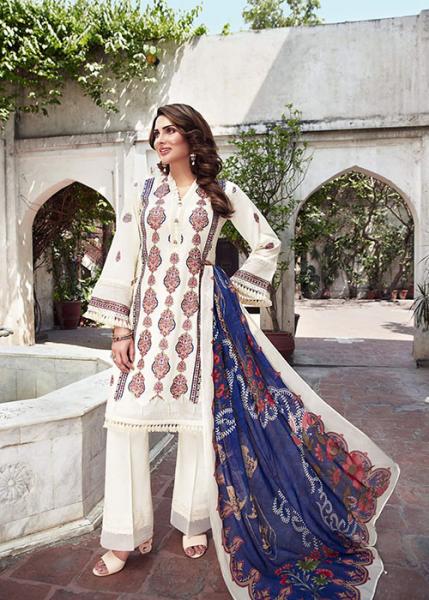 MOHAGNI Mushk Embroidered Lawn Collection 2020- SE-09