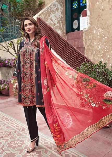 MOHAGNI Mushk Embroidered Lawn Collection 2020- SE-01