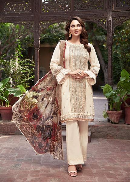 MOHAGNI Mushk Embroidered Lawn Collection 2020- SE-05