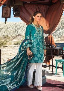 Erum Khan By Ittehad Luxury Lawn Collection - 2021 - DEEP EMERALD