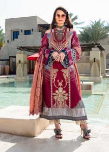 Shiza Hassan Luxury Lawn Collection 2021 - 9B