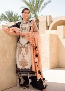 Shiza Hassan Luxury Lawn Collection 2021 - 9A