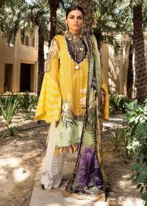Shiza Hassan Luxury Lawn Collection 2021 - 10B