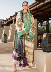 Shiza Hassan Luxury Lawn Collection 2021 - 10A