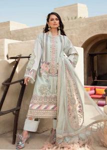 Shiza Hassan Luxury Lawn Collection 2021 - 1A