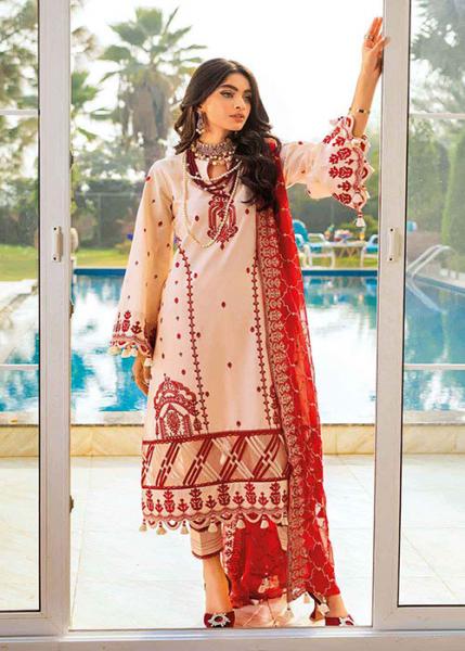 Gul Ahmed Summer Premium Lawn Collection - 2022 - PM-22017