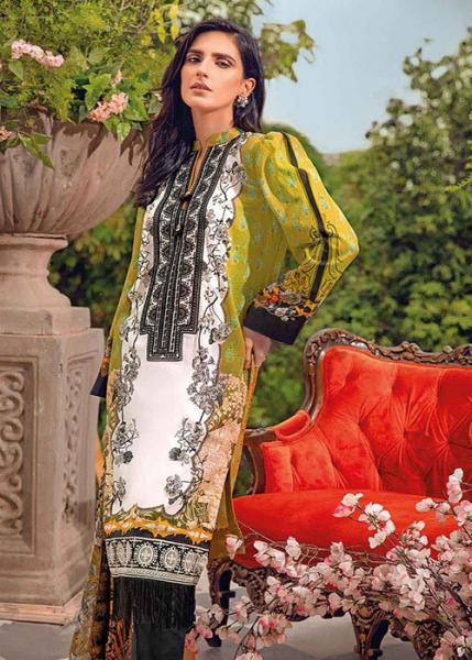 Gul Ahmed Summer Premium Lawn Collection - 2022 - BM-12015