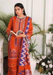 Gul Ahmed Summer Premium Lawn Collection - 2022 - MJ-22021