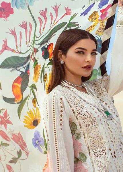 Crimson X Saira Shakira Luxury Lawn Collection - 2022 - 8A