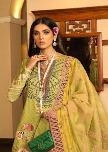 Shiza Hassan Izel Luxury Lawn Collection 2022 - 04A