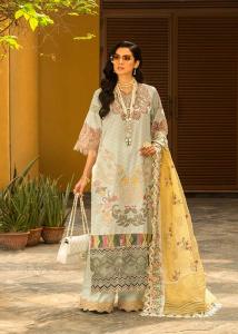 Shiza Hassan Izel Luxury Lawn Collection 2022 - 07A
