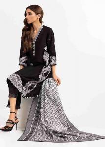 Gul Ahmed Black And White Collection - 2022 - MJ-22057