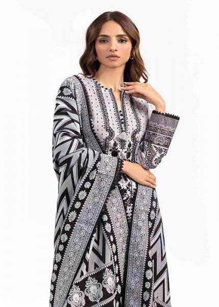 Gul Ahmed Black And White Collection - 2022 - MJ-22060