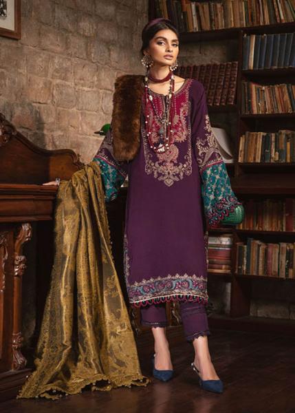 Maria B Linen Winter Collection - 2022 -  DL-1002