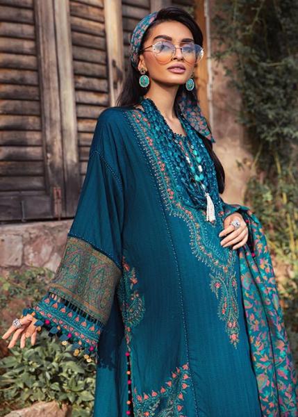 Maria B Linen Winter Collection - 2022 -  DL-1009
