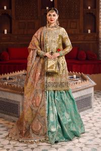Maria B Mbroidered Wedding Collection - 2022 -  BD-2503