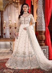 Maria B Mbroidered Wedding Collection - 2022 -  BD-2502