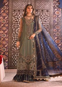 Maria B Mbroidered Wedding Collection - 2022 -  BD-2508