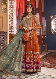 Maria B Mbroidered Wedding Collection - 2022 -  BD-2506