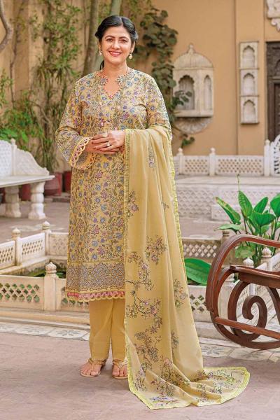 Gul Ahmed Lawn Collection - 2023 - CL-32007A
