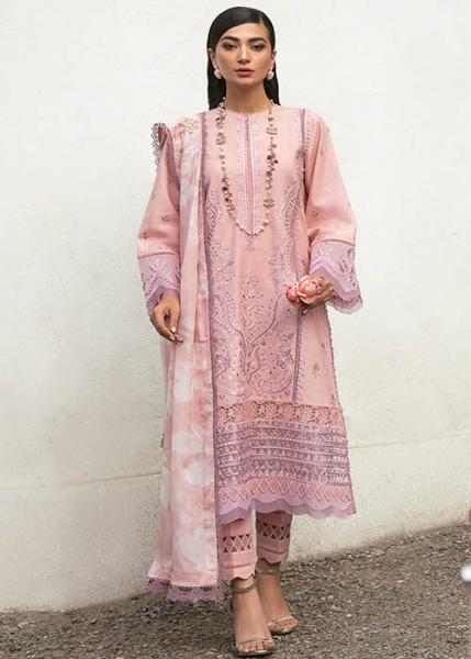 Afrozeh Lamhay Luxury Lawn Collection - 2023 - ROSEATE