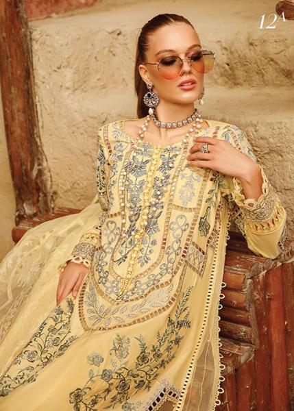 Maria B Luxury Eid Lawn Collection - 2023 - D-2312-A