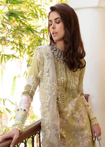 Republic Womenswear Amaani Eid Luxury Lawn Collection 2023 - Linaria-D7A
