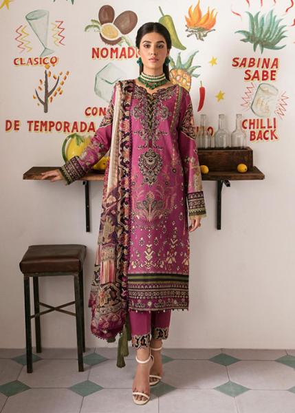 Gulaal Luxury Lawn Collection Vol2 - 2023 - Mariana-04