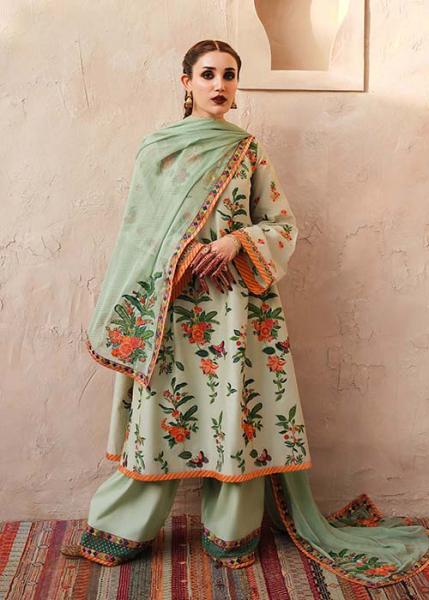 Hussain Rehar Majlal Stitched Lawn Collection - 2023 – Sama