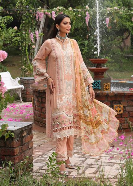 Elaf Luxury Embroidered Lawn Collection - 2023 - ELJ-02B