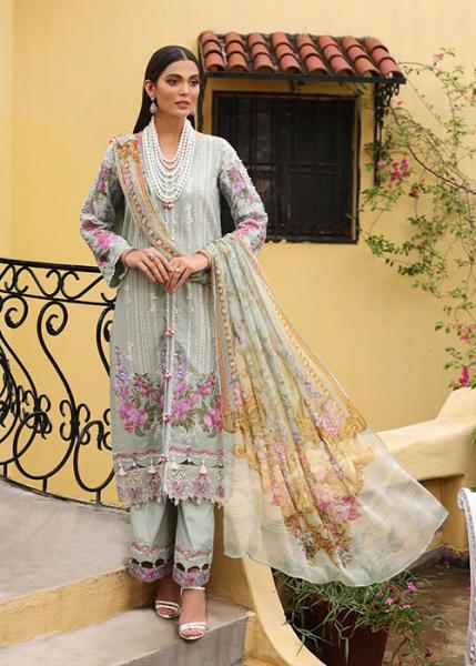 Elaf Luxury Embroidered Lawn Collection - 2023 - ELJ-03B