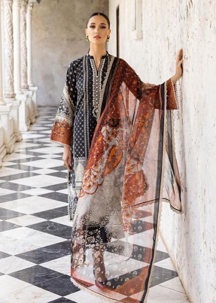 Zainab Chottani Tahra Lawn Collection - 2023 -CELESTIAL-BLISS-9A