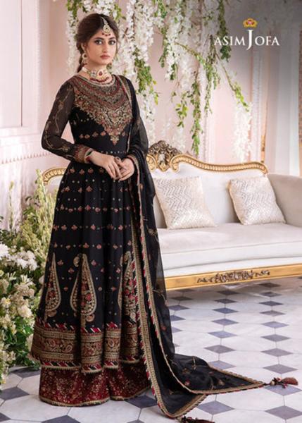 Asim Jofa Chandni Luxury Chiffon Collection - 2023 - AJCC-06