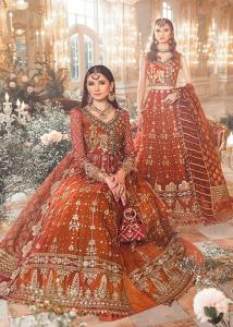 Maria B Mbroidered Wedding Collection - 2023 - BD-2705