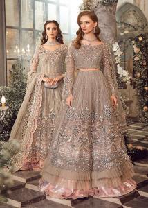 Maria B Mbroidered Wedding Collection - 2023 - BD-2703
