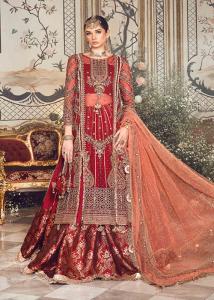 Maria B Mbroidered Wedding Collection - 2023 - BD-2708