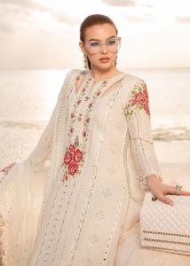 Maria B Luxury Lawn Collection - 2024 - D-2412-A