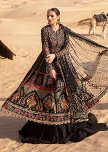 Maria B Luxury Lawn Collection - 2024 - D-2413-B