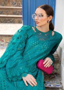 Maria B Luxury Lawn Collection - 2024 - D-2402-A