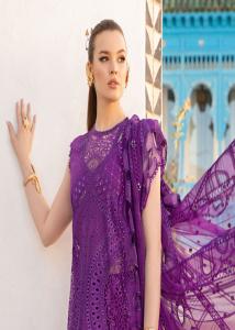 Maria B Luxury Lawn Collection - 2024 - D-2402-B