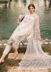 Maria B Luxury Lawn Collection - 2024 - D-2405-A