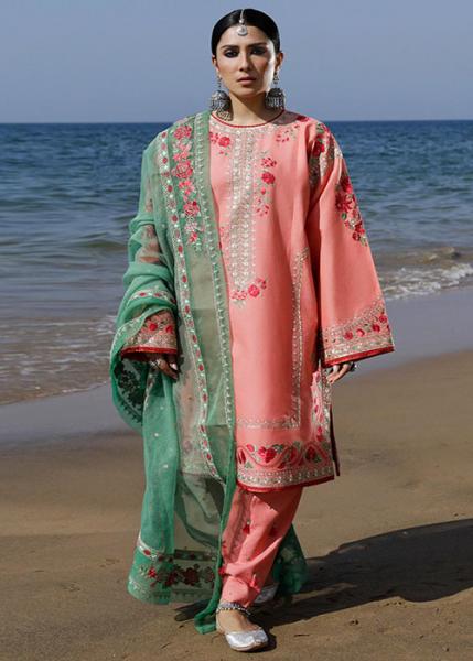 Zara Shahjahan Lawn Collection - 2024 - 6A