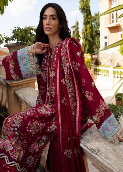 Republic Womenswear Ilana Eid Luxury Lawn Collection 2024 - D8A