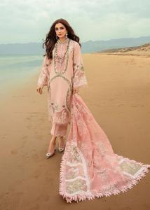 Saira Shakira Luxury Lawn Collection - 2024 – Winds of Eden - Rose
