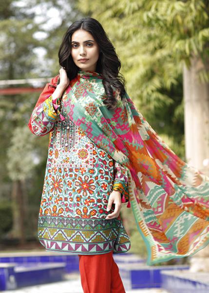 LIME LIGHT Winter Collection Vol-2 2017 - Suzani Green