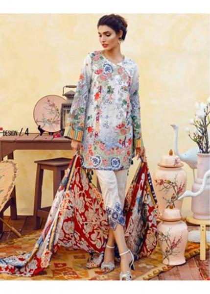 MAHVISH SHEHERYAR Mid Summer Luxury Collection By Imperial Textile 2017 - MEI-MISAKI