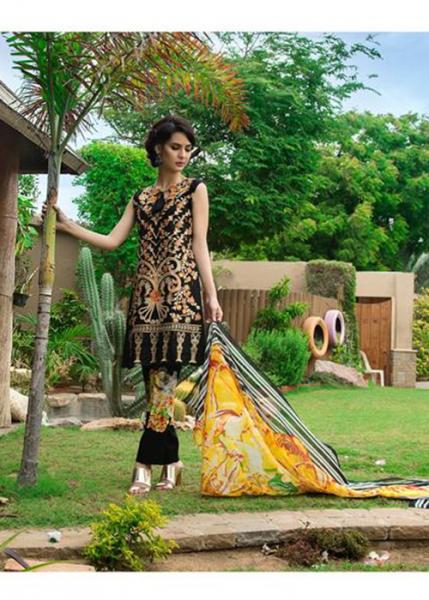 Zara Khan Designer Lawn Collection By Zohan Textile 2018 - 2A