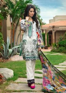 Zara Khan Designer Lawn Collection By Zohan Textile 2018 - 3B