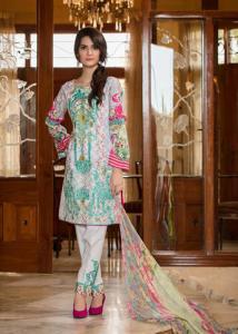Zara Khan Designer Lawn Collection By Zohan Textile 2018 - 4B
